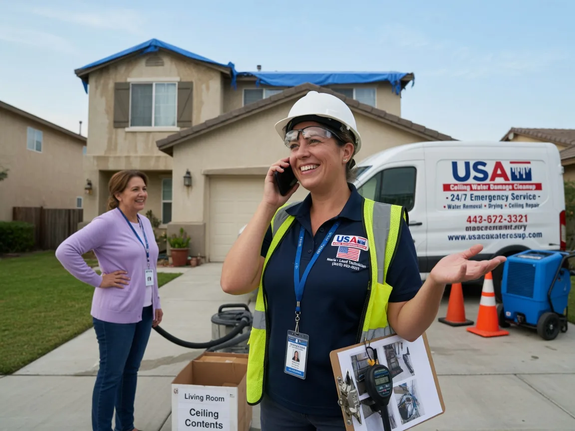 Ceiling Water Damage Restoration Forks, WA FAQs